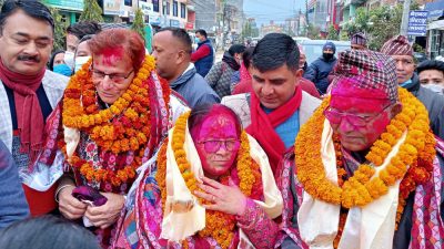 लुम्बिनीमा गठबन्धनका तीनै जना उम्मेदवार विजयी